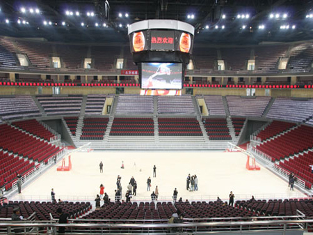 场馆名称：北京奥林匹克篮球馆