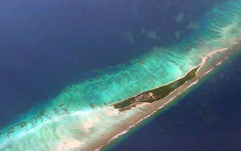 海平面上升43岛国担心被海水淹没