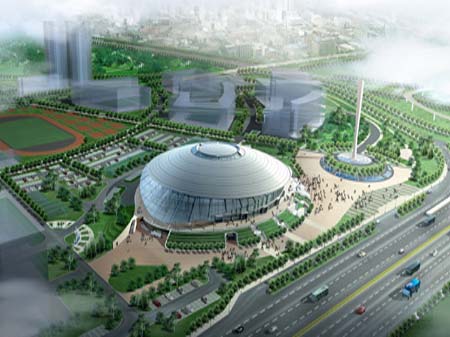 场馆名称：北京工业大学体育馆