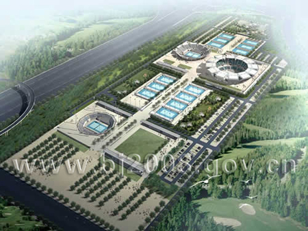 场馆名称：北京奥林匹克公园网球场