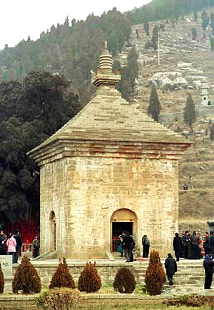 全国重点文物保护单位—四门塔